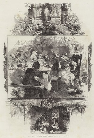 De koning van de boon door Edmond Morin